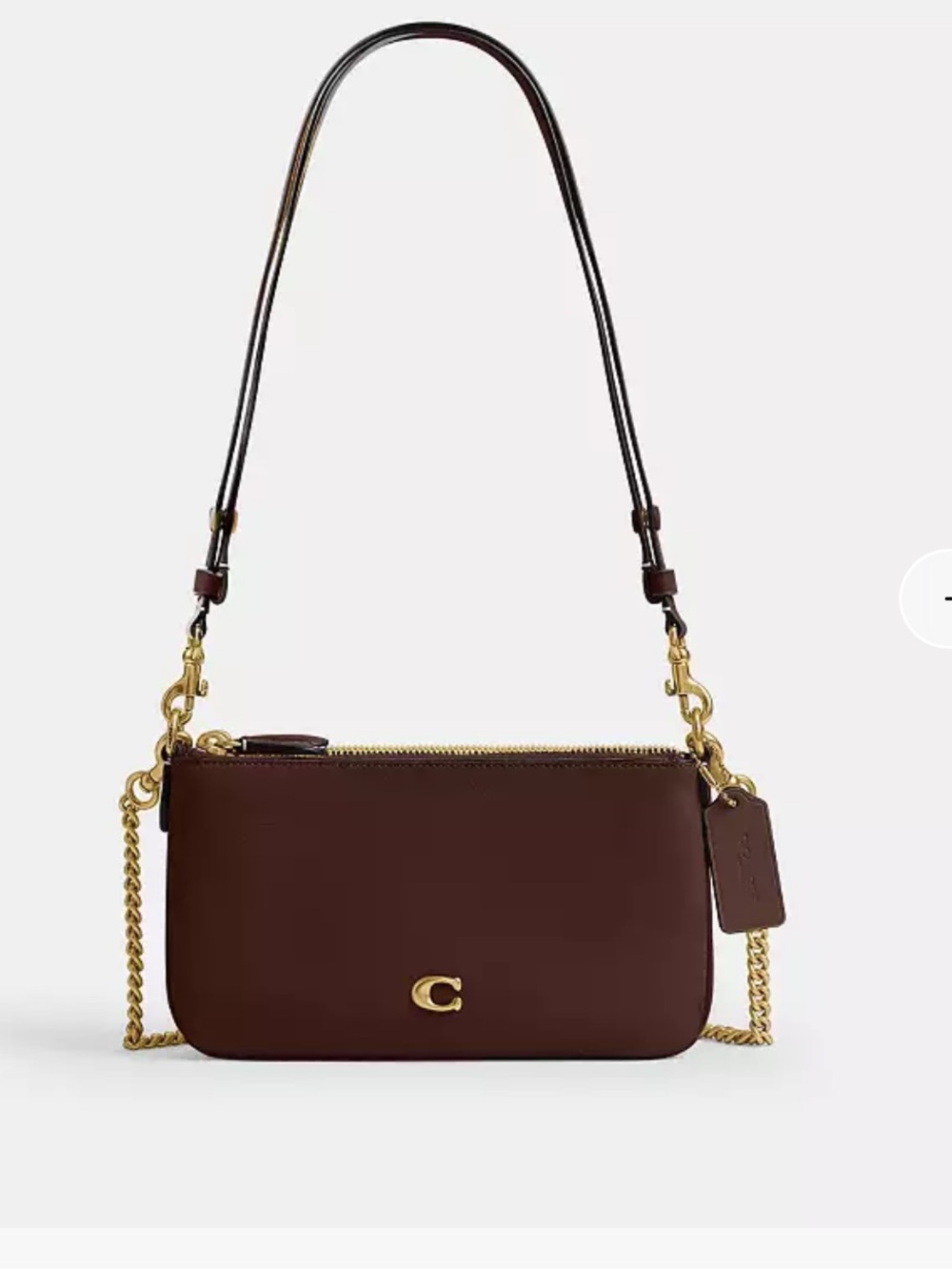 Coach Audrey Crossbody Bag in Maple Brown